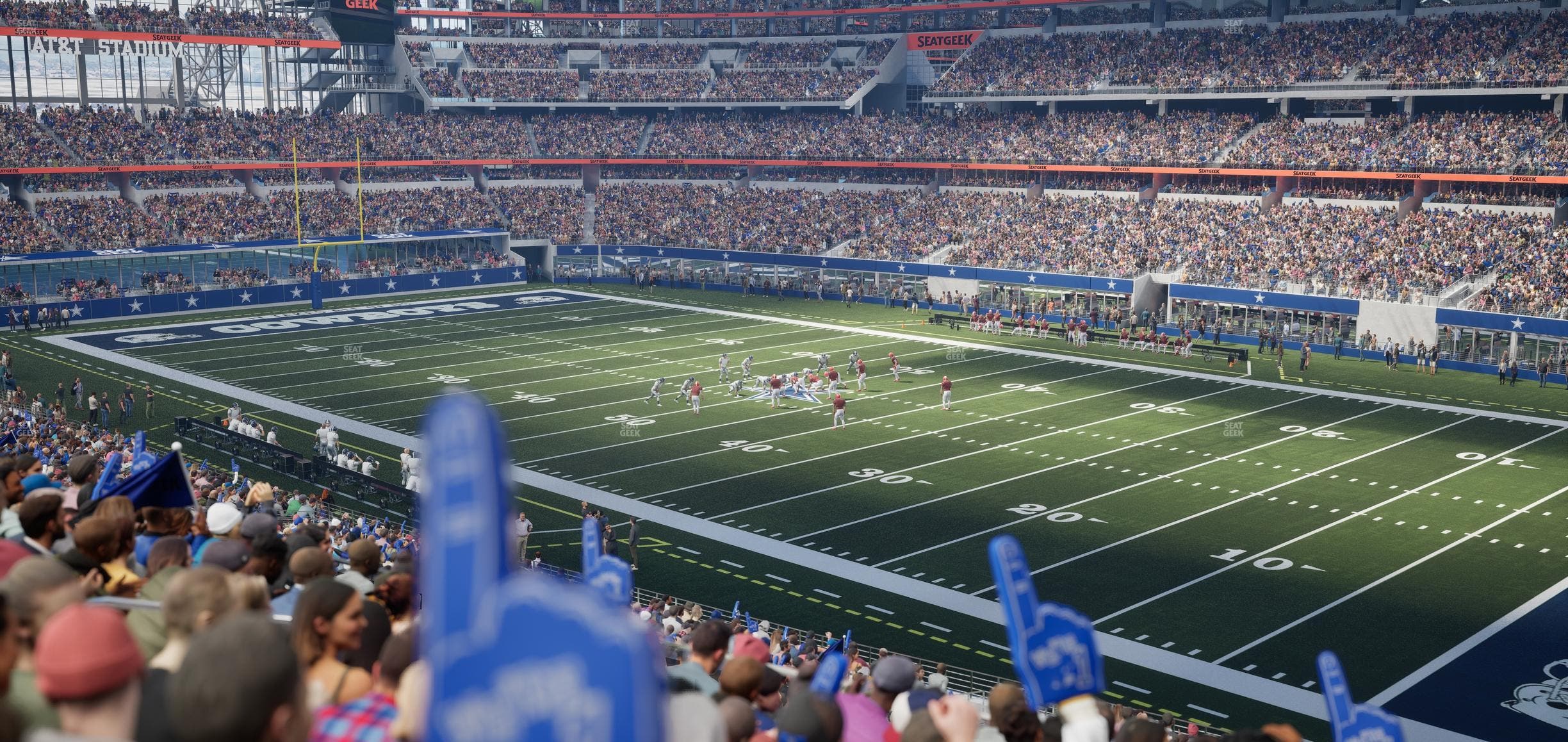 AT&T Stadium - Section 204 Seat View