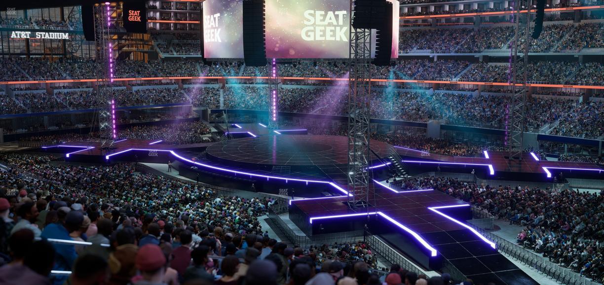 AT&T Stadium - Section 204 Seat View