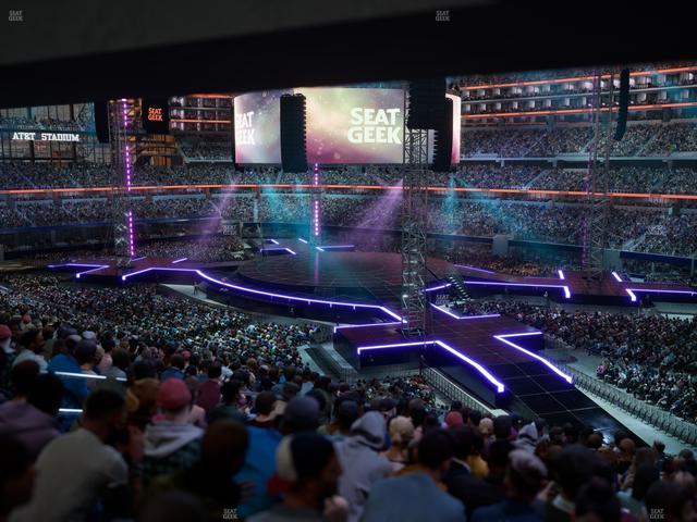 AT&T Stadium - Section 204 Seat View