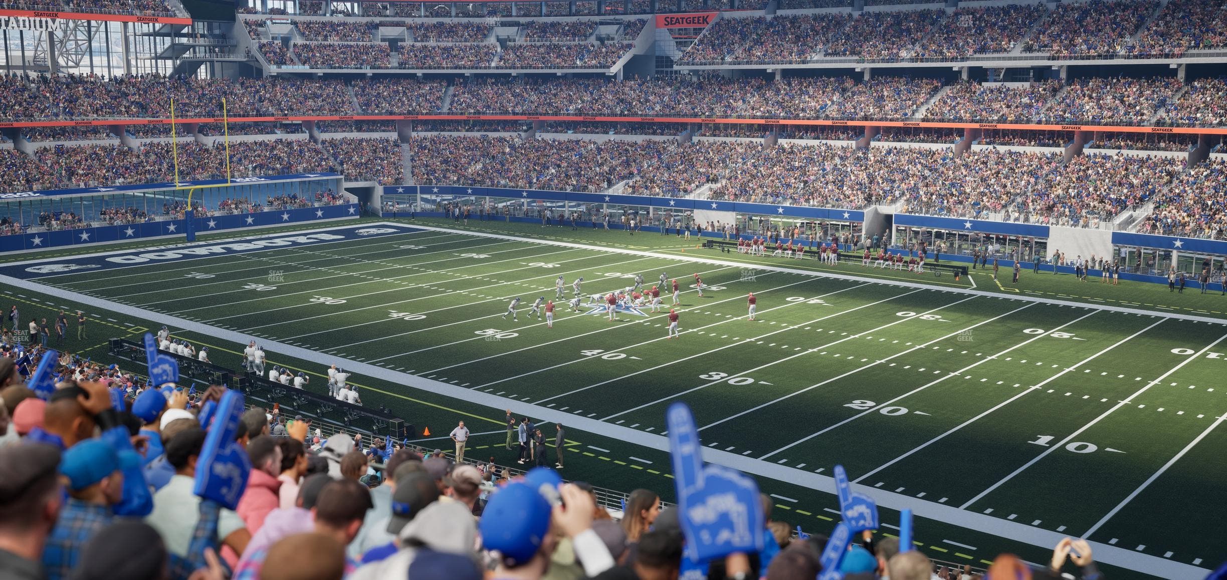 AT&T Stadium - Section 205 Seat View