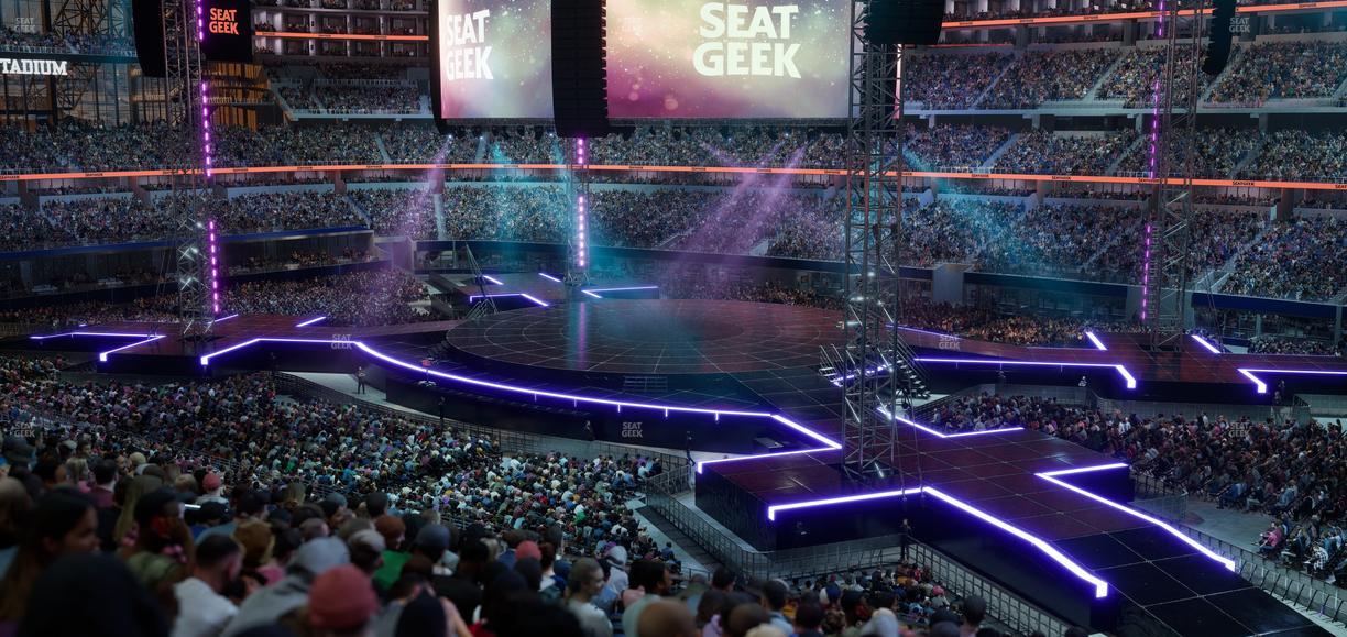 AT&T Stadium - Section 205 Seat View