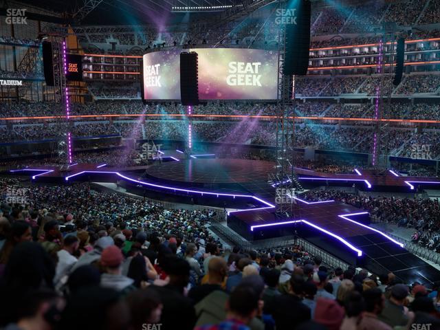 AT&T Stadium - Section 205 Seat View