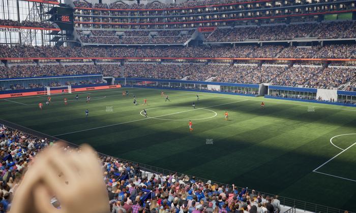 AT&T Stadium - Section 205 Seat View