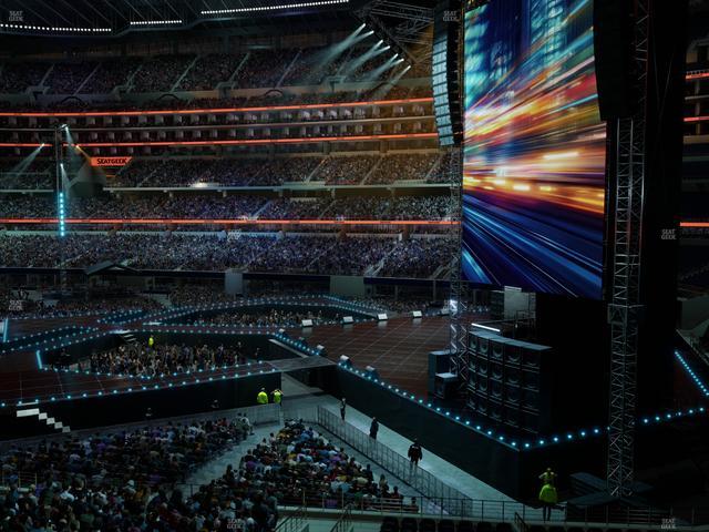 AT&T Stadium - Section 205 Seat View
