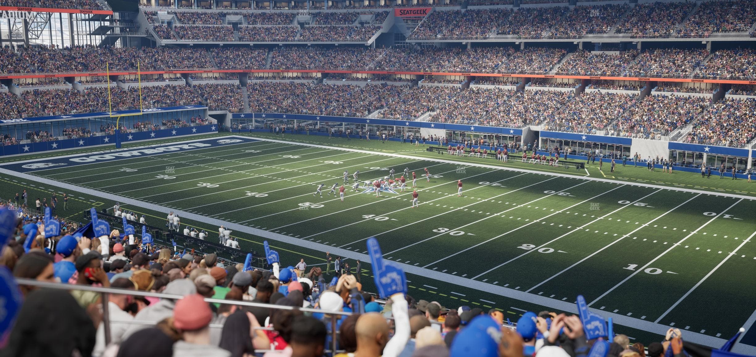 AT&T Stadium - Section 205 Seat View