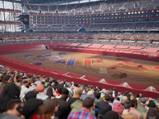 AT&T Stadium - Section 205 Seat View
