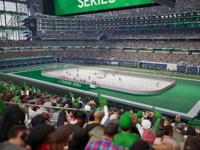 AT&T Stadium - Section 205 Seat View