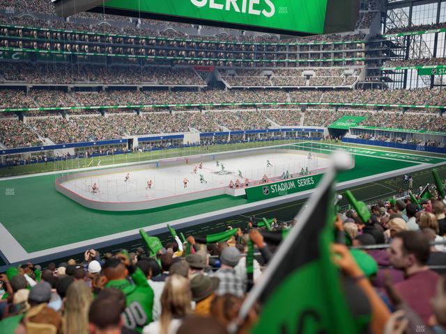 AT&T Stadium - Section 215 Seat View