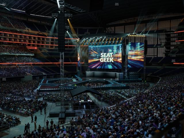 AT&T Stadium - Section 215 Seat View