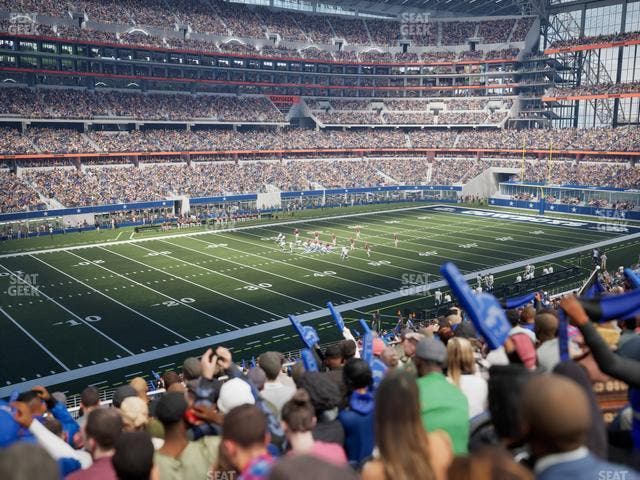 AT&T Stadium - Section 215 Seat View