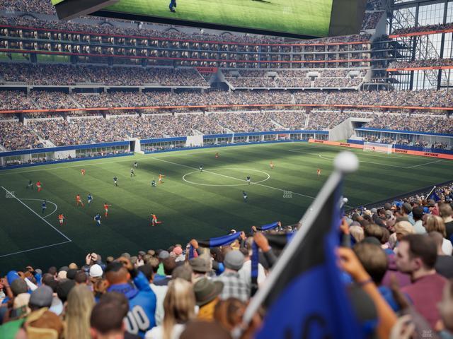 AT&T Stadium - Section 215 Seat View