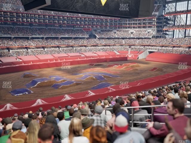 AT&T Stadium - Section 215 Seat View AT&T Stadium - Section 215 Seat View