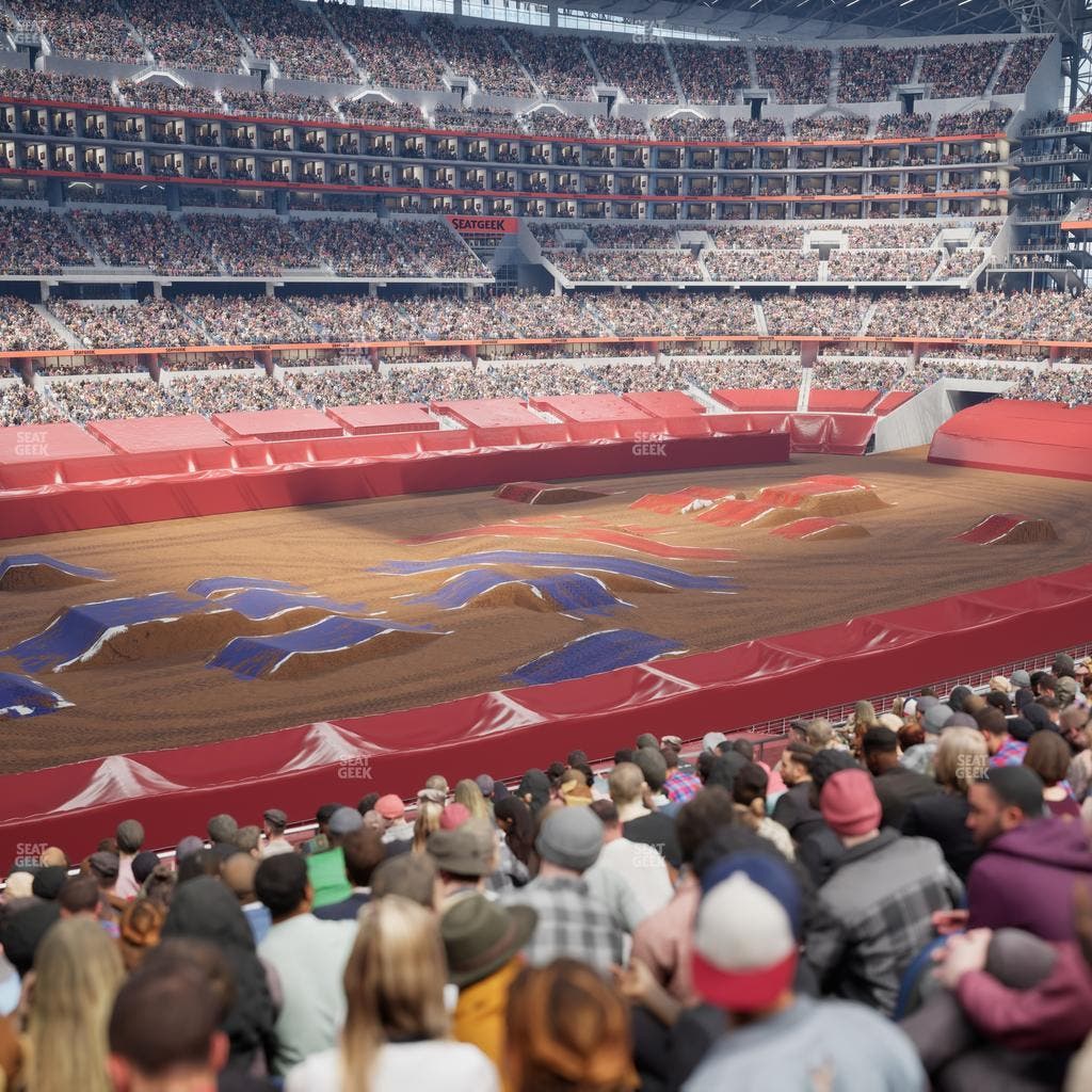 AT&T Stadium - Section 215 Seat View