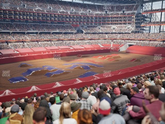 AT&T Stadium - Section 215 Seat View