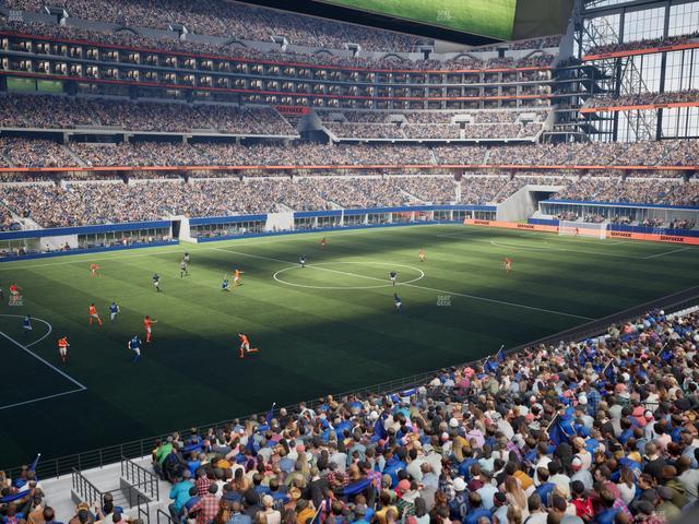 AT&T Stadium - Section 215 Seat View