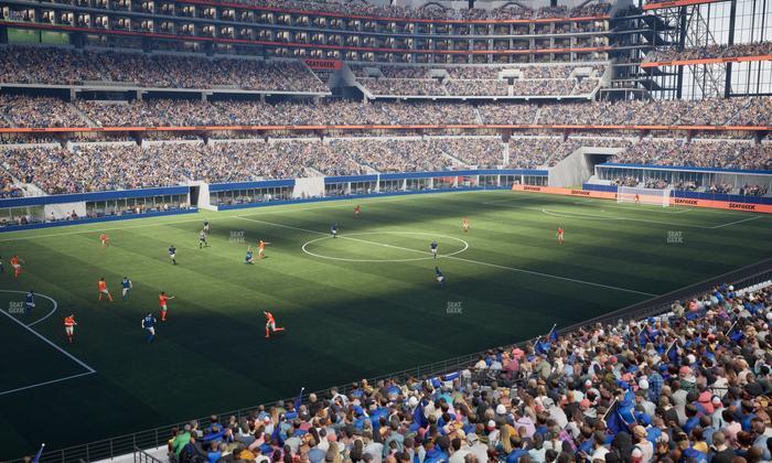 AT&T Stadium - Section 215 Seat View