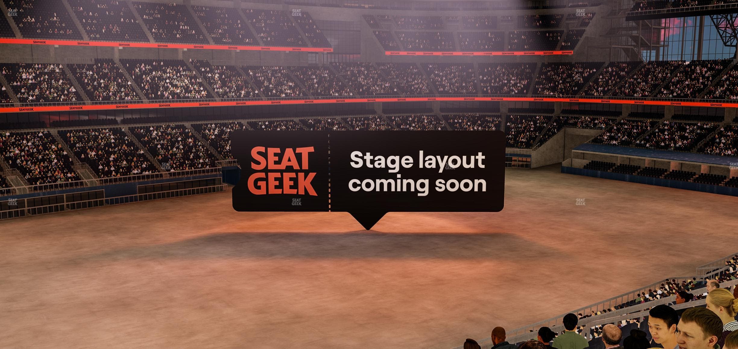 AT&T Stadium - Section 215 Seat View