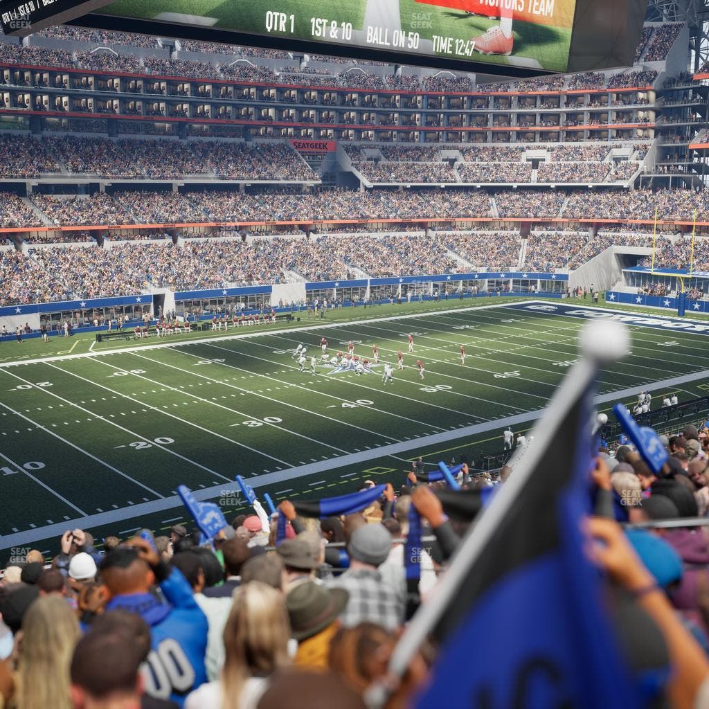 AT&T Stadium - Section 215 Seat View