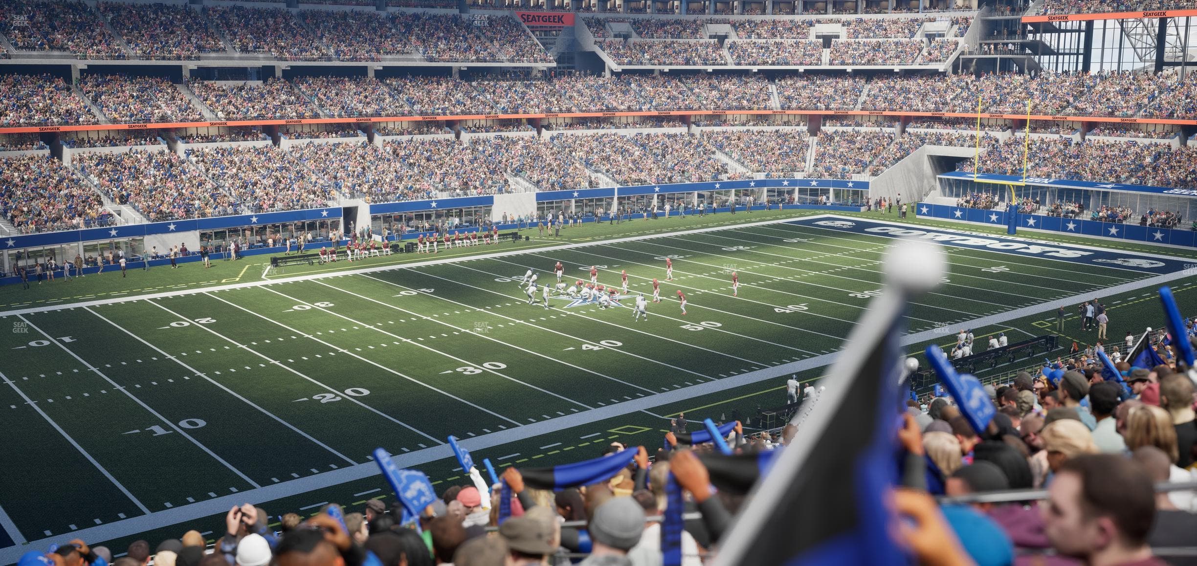 AT&T Stadium - Section 215 Seat View