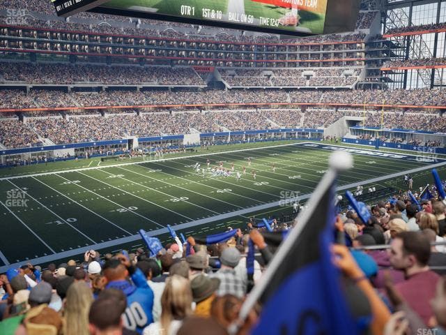 AT&T Stadium - Section 215 Seat View AT&T Stadium - Section 215 Seat View