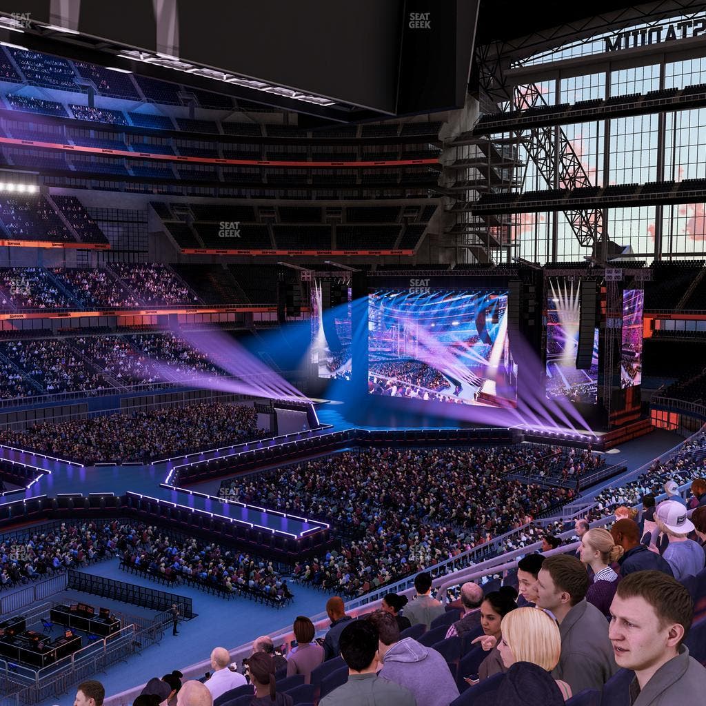 AT&T Stadium - Section 215 Seat View