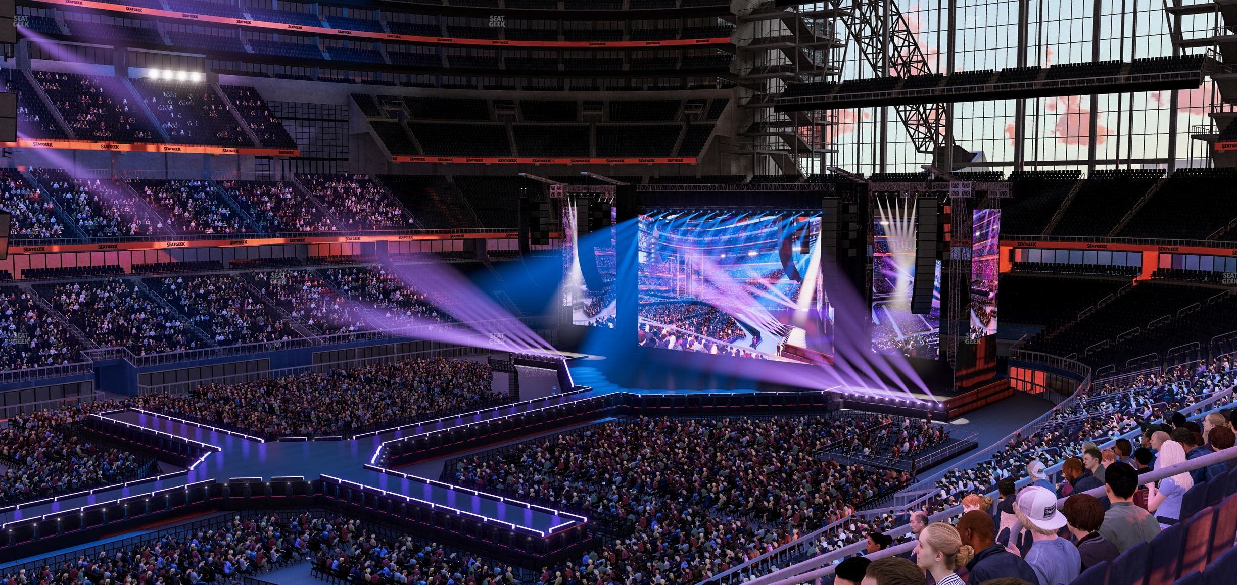 AT&T Stadium - Section 215 Seat View