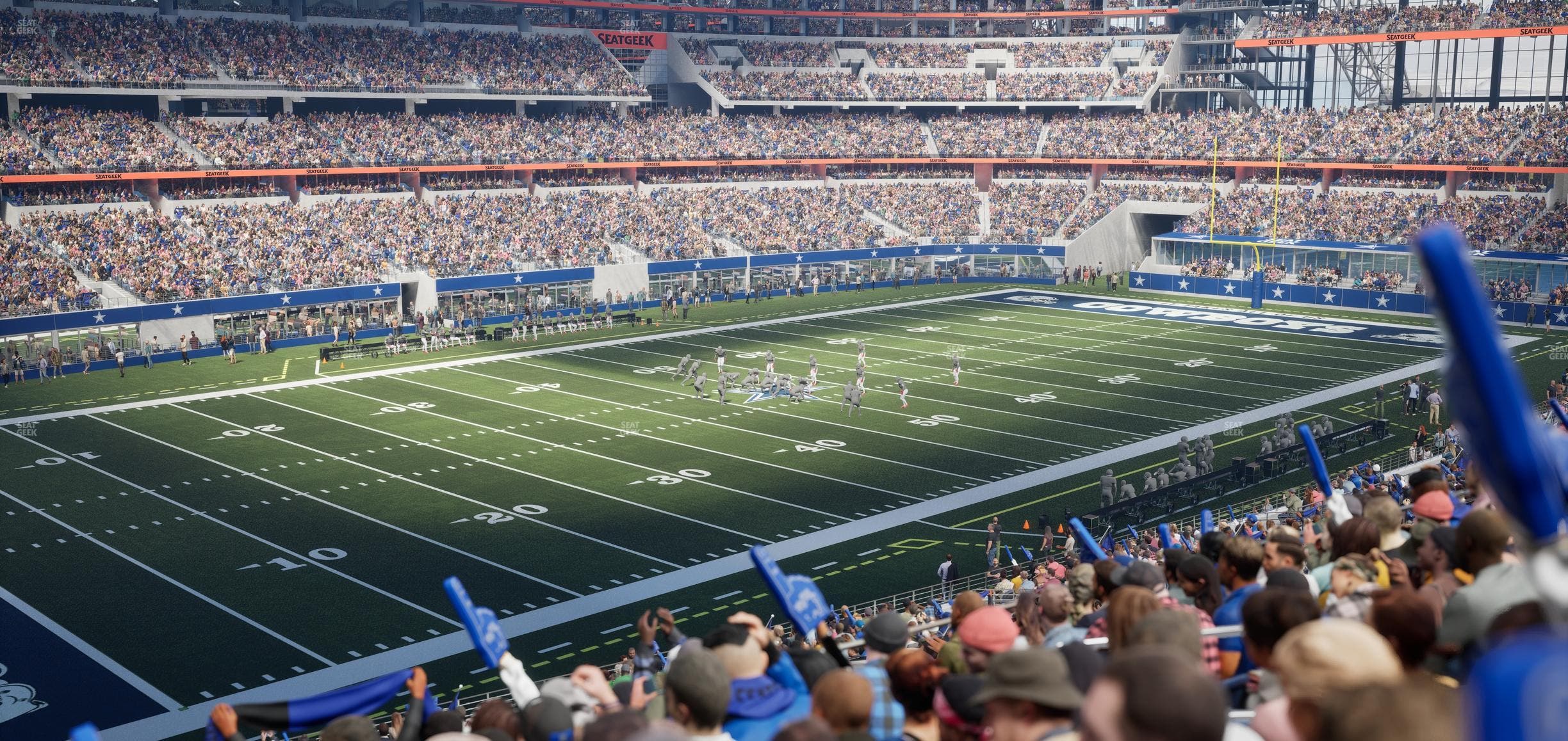 AT&T Stadium - Section 216 Seat View