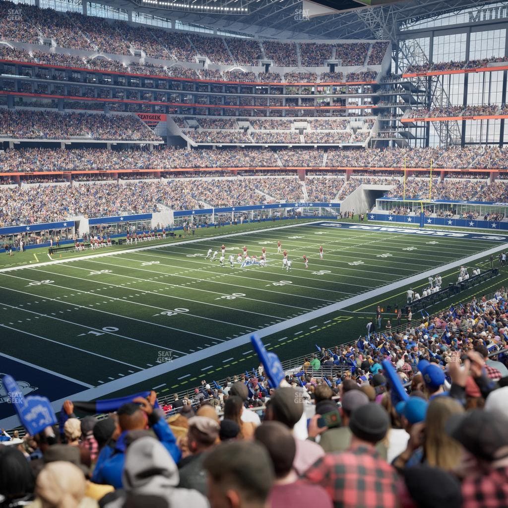AT&T Stadium - Section 217 Seat View