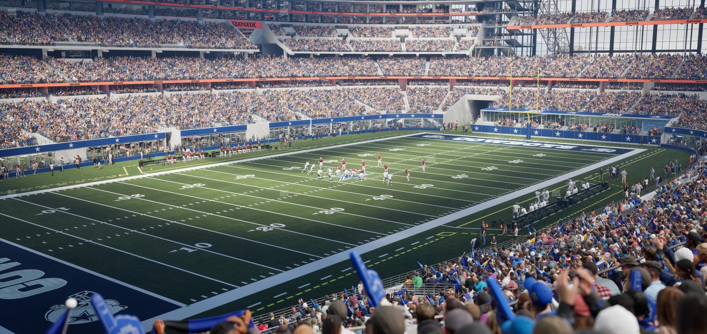 AT&T Stadium - Section 217 Seat View
