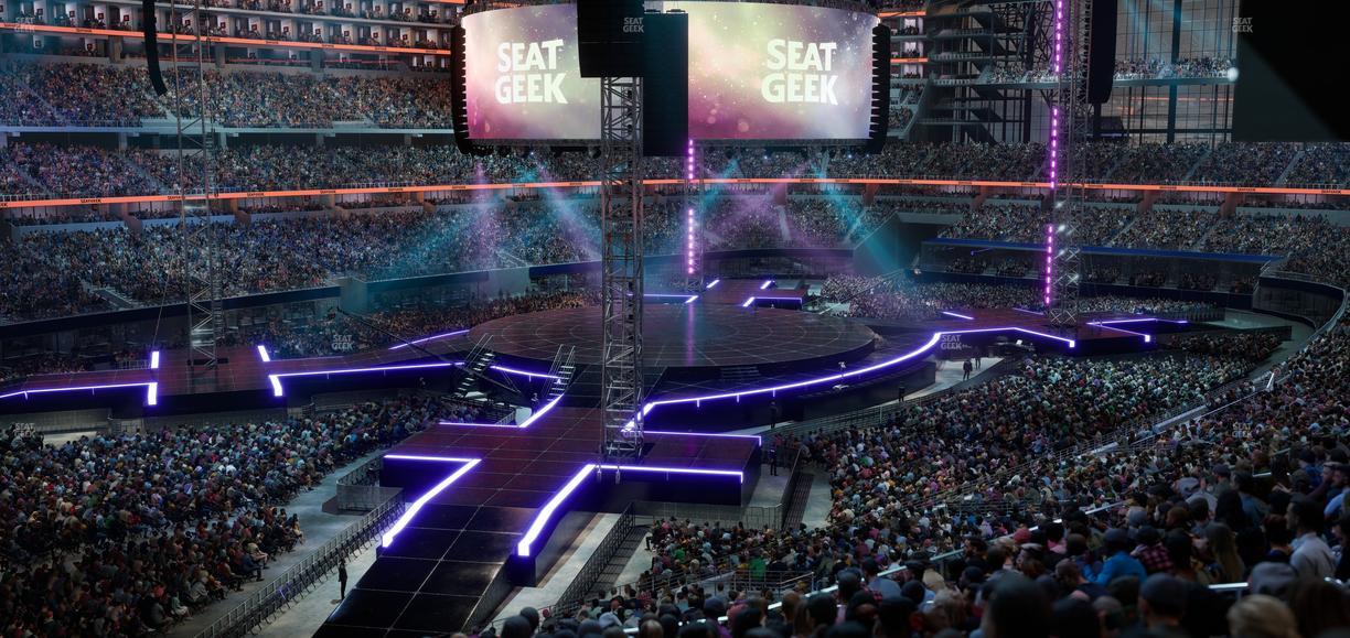 AT&T Stadium - Section 217 Seat View