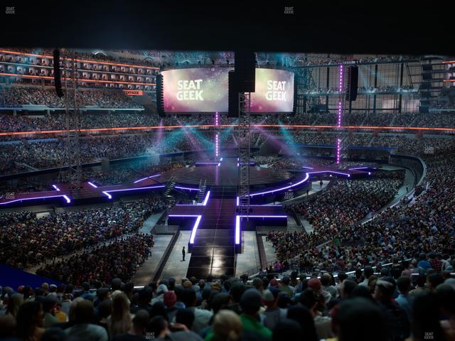 AT&T Stadium - Section 218 Seat View