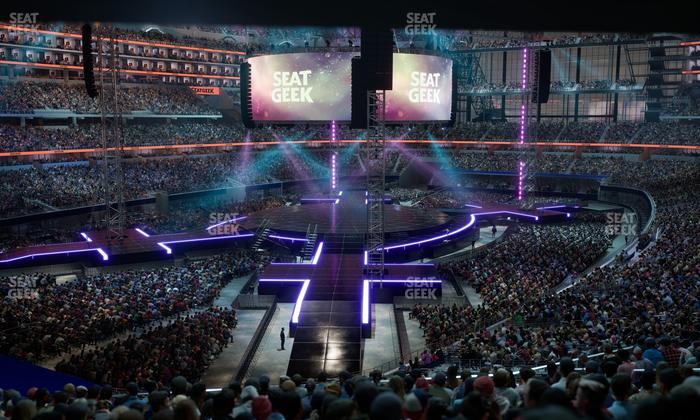 AT&T Stadium - Section 218 Seat View