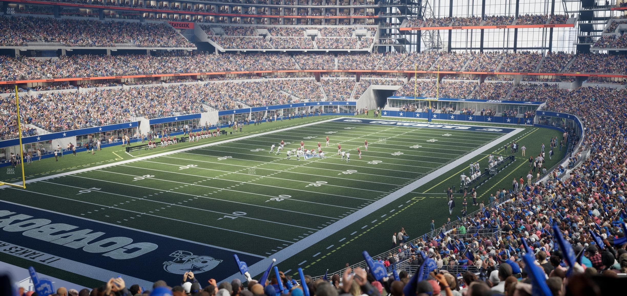 AT&T Stadium - Section 218 Seat View