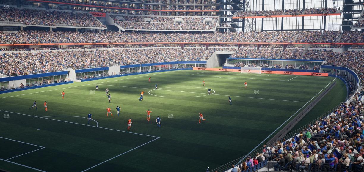 AT&T Stadium - Section 218 Seat View