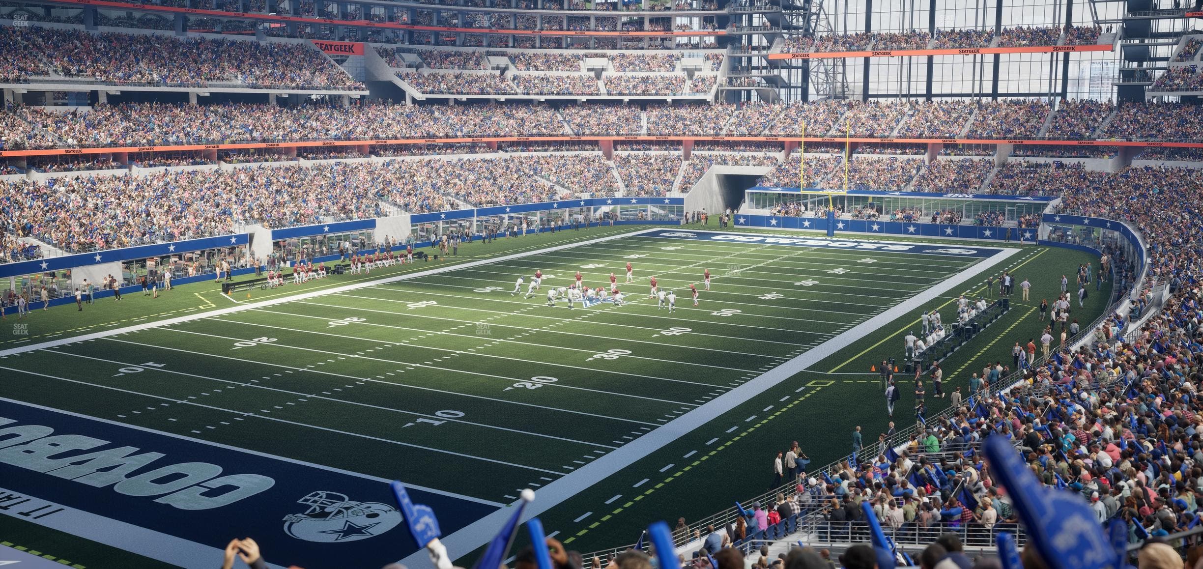 AT&T Stadium - Section 218 Seat View