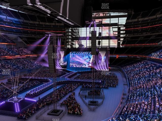 AT&T Stadium - Section 219 Seat View