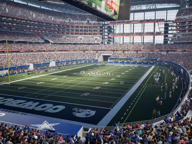 AT&T Stadium - Section 219 Seat View