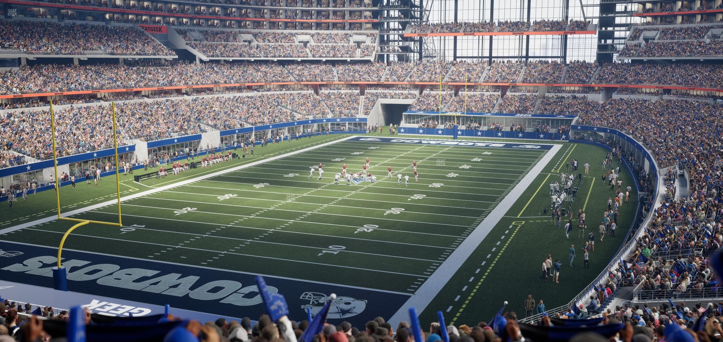 AT&T Stadium - Section 219 Seat View