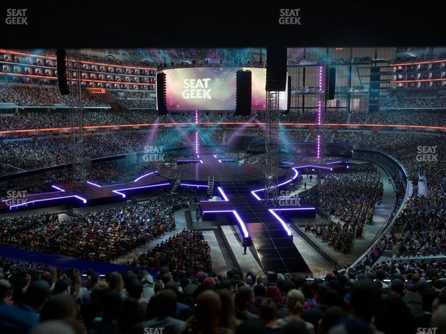 AT&T Stadium - Section 219 Seat View