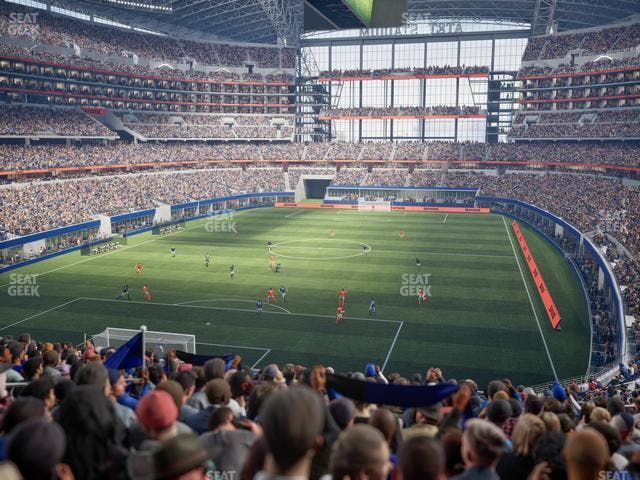AT&T Stadium - Section 220 Seat View