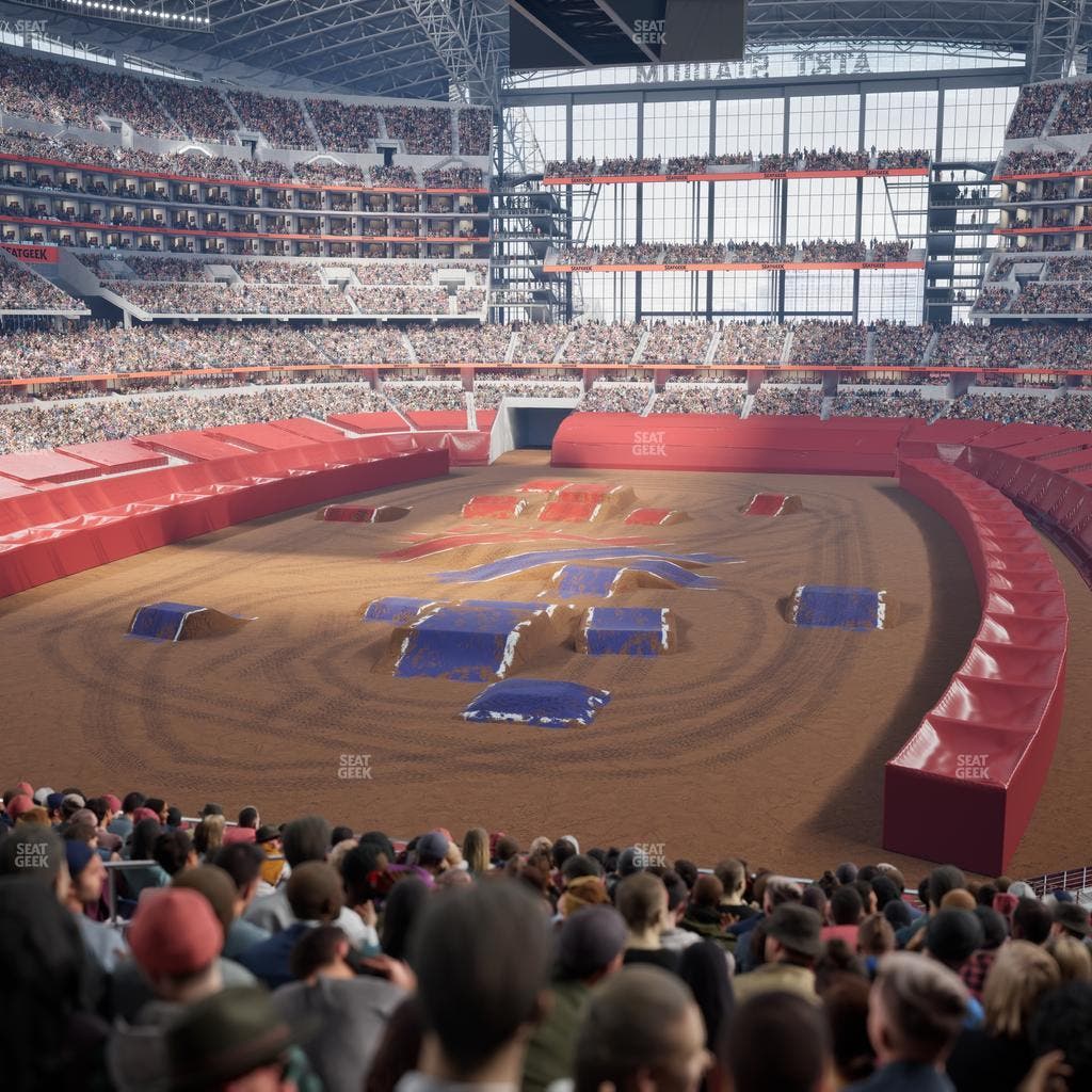 AT&T Stadium - Section 220 Seat View