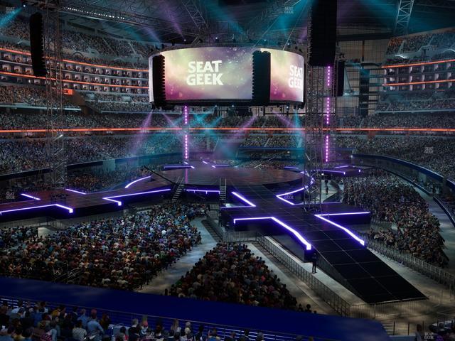 AT&T Stadium - Section 220 Seat View