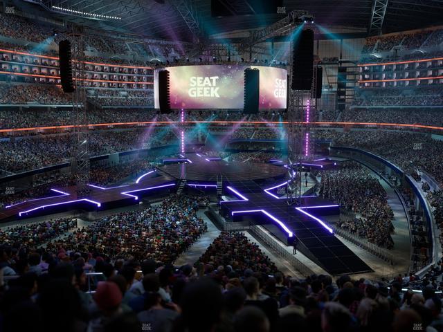 AT&T Stadium - Section 220 Seat View