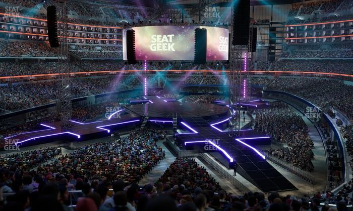 AT&T Stadium - Section 220 Seat View