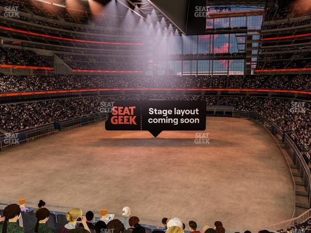 AT&T Stadium - Section 220 Seat View AT&T Stadium - Section 220 Seat View