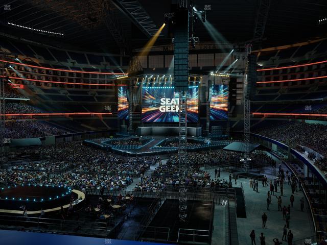 AT&T Stadium - Section 220 Seat View