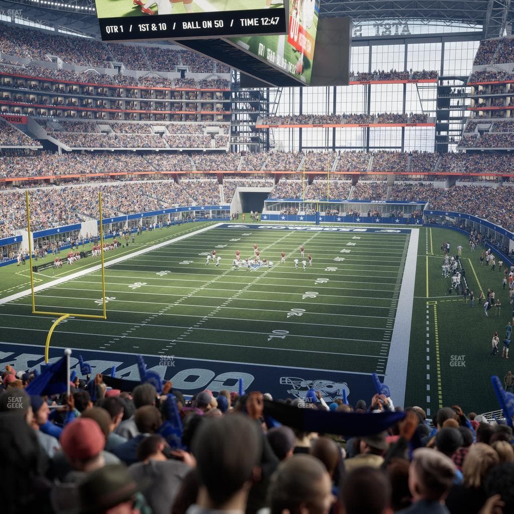 AT&T Stadium - Section 220 Seat View