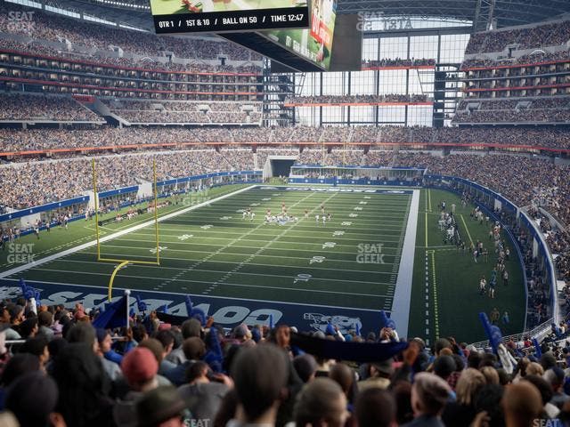 AT&T Stadium - Section 220 Seat View AT&T Stadium - Section 220 Seat View