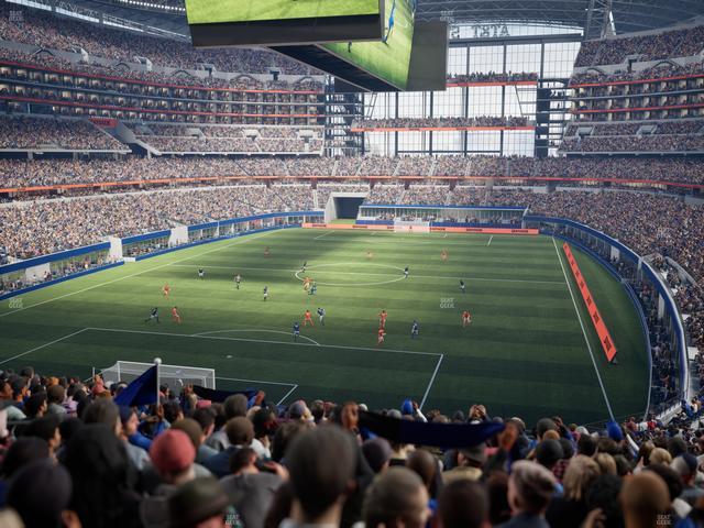 AT&T Stadium - Section 220 Seat View