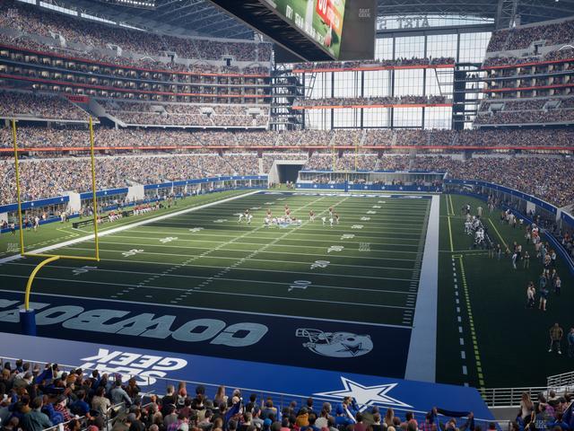 AT&T Stadium - Section 220 Seat View